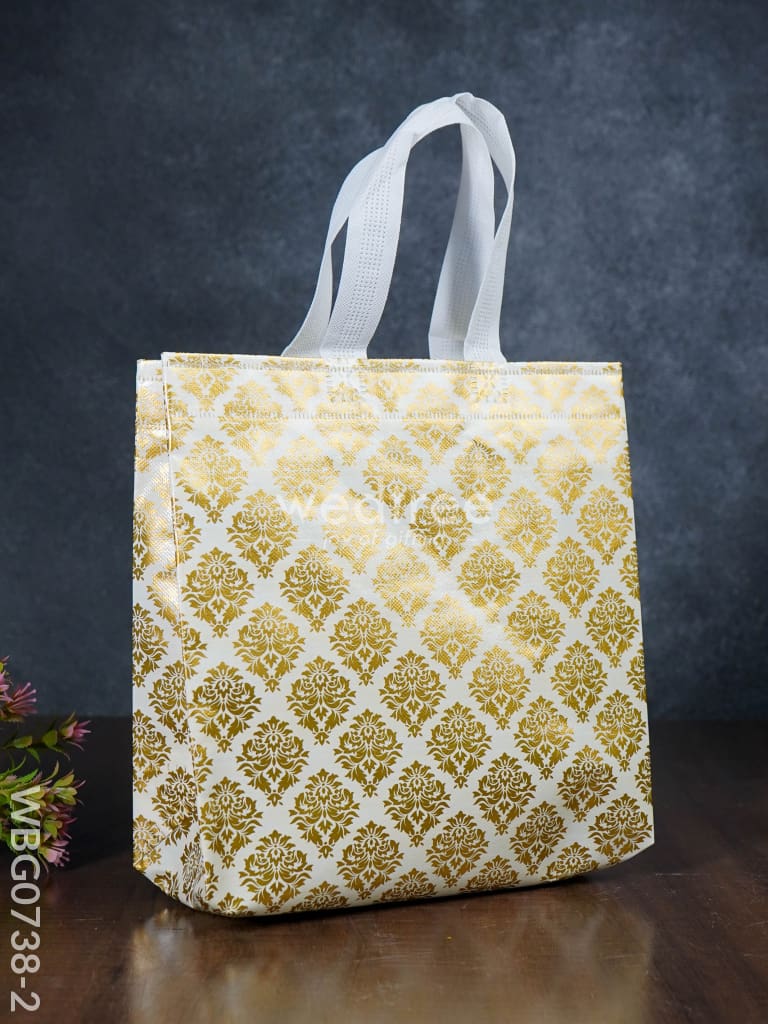 Non Woven Floral Printed Bag - Wbg0738 Shopping Bags