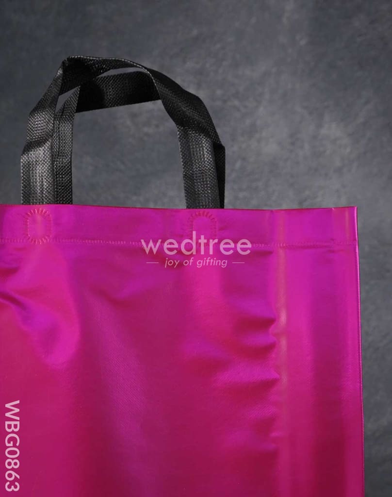 Non Woven Metallic Laminated Bag - 15 Inch Wbg0863 Shopping Bags