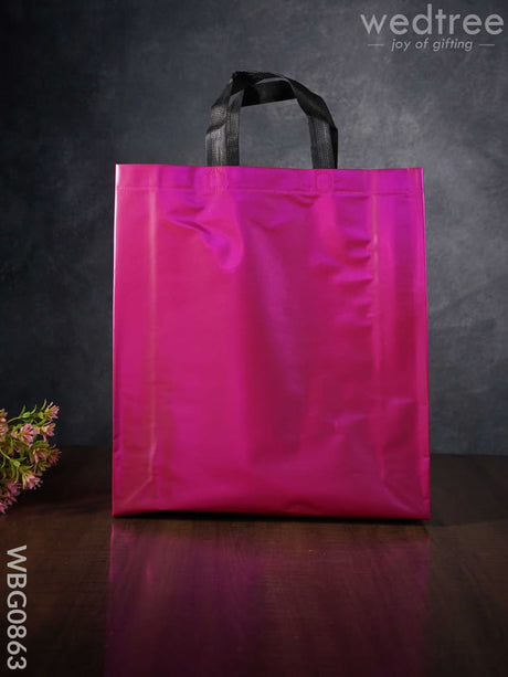 Non Woven Metallic Laminated Bag - 15 Inch Wbg0863 Shopping Bags