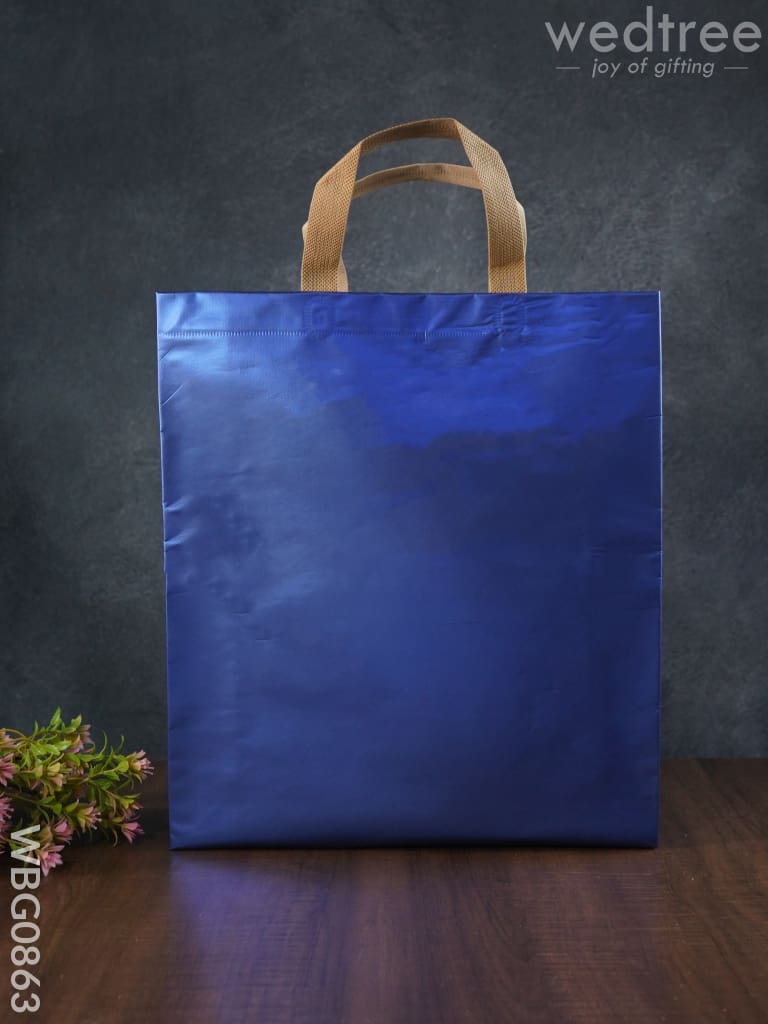 Non Woven Metallic Laminated Bag - 15 Inch Wbg0863 Shopping Bags