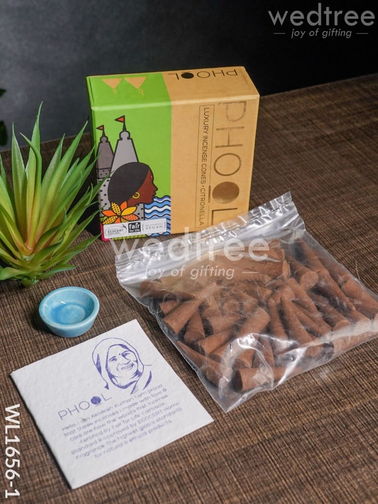 Organic Aromatic Incense Cones - Wl1656 Aromatics