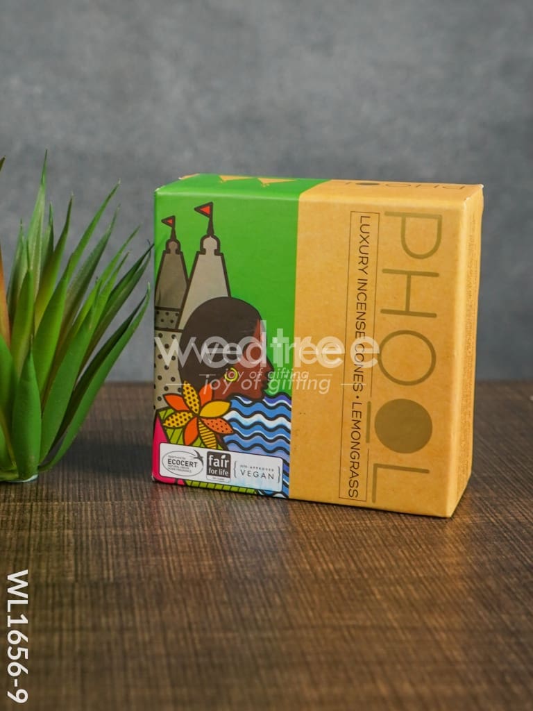 Organic Aromatic Incense Cones - Wl1656 Natural Lemongrass Scented Aromatics