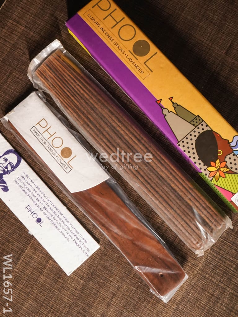 Organic Incense Sticks With Holder - Wl1657 Pooja Utilities