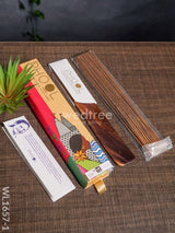 Organic Incense Sticks With Holder - Wl1657 Pooja Utilities