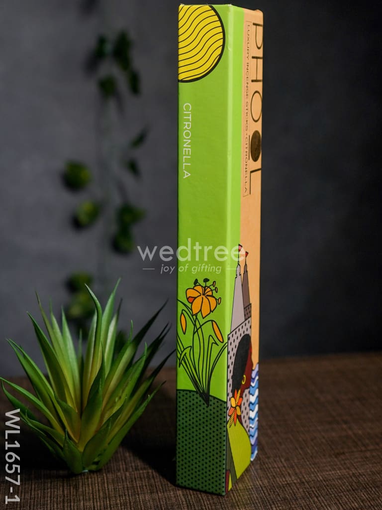 Organic Incense Sticks With Holder - Wl1657 Pooja Utilities