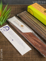 Organic Incense Sticks With Holder - Wl1657 Pooja Utilities