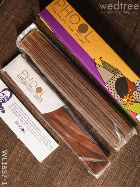 Organic Incense Sticks With Holder - Wl1657 Pooja Utilities