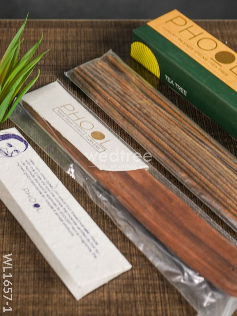 Organic Incense Sticks With Holder - Wl1657 Pooja Utilities