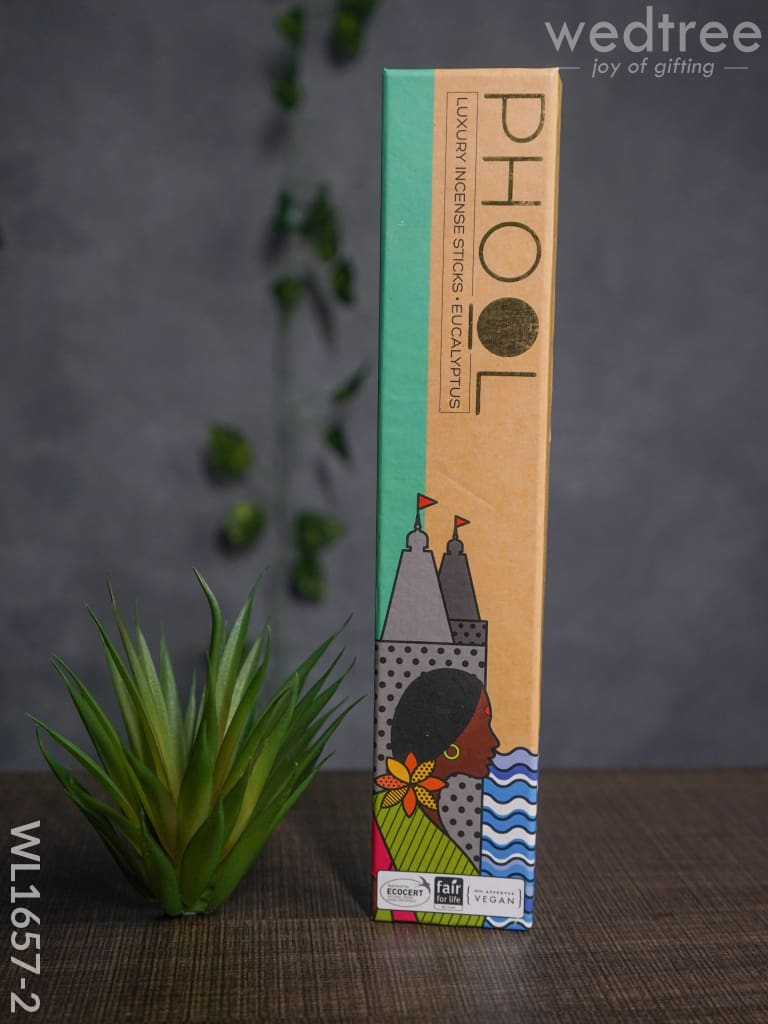Organic Incense Sticks With Holder - Wl1657 Eucalyptus Scented Stick Pooja Utilities