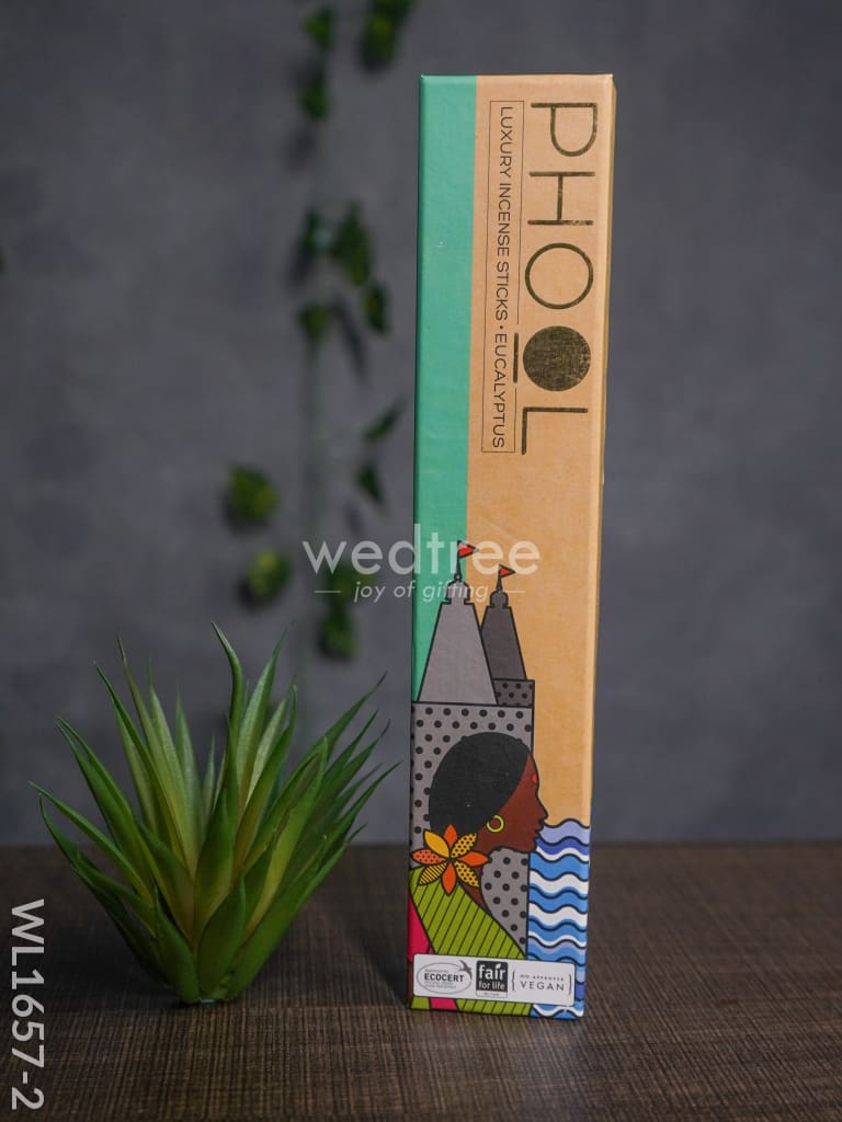 Organic Incense Sticks With Holder - Wl1657 Eucalyptus Scented Stick Pooja Utilities