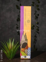 Organic Incense Sticks With Holder - Wl1657 Lavender Scented Intense Pooja Utilities