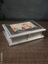 Oxidised Dry Fruit Photo Box - Medium W0494