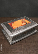 Oxidised Dry Fruit Photo Box - Medium 5 X 7 Inch W0494