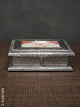 Oxidised Dry Fruit Photo Box - Medium W0494