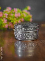 Oxidised Poori Box - 4 Inch Wbg0727 Utensils