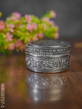 Oxidised Poori Box - 4 Inch Wbg0727 Utensils