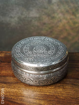 Oxidised Poori Box - Wl0943 Boxes