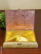 Oxidised Rectangle Dry Fruit Box - W4450 Dry Fruit Box