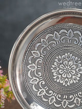 Oxidised Round Plate - 6 Inch Wbg0718 Trays & Plates