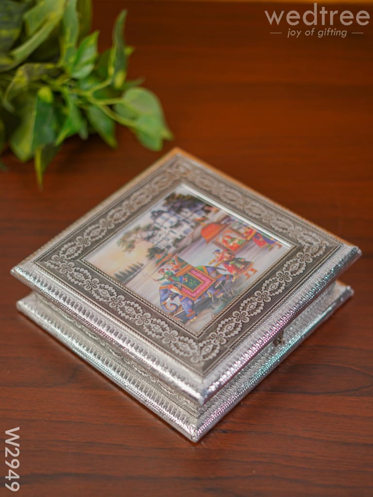 Oxidized Photo Box - 8X8 W2949 Dry Fruit