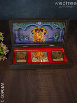 Paduka Prayer Box (Large) - Wl0601 Tirupathi Balaji