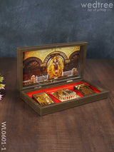 Paduka Prayer Box (Large) - Wl0601 Sai Ram