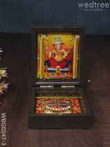 Paduka Prayer Box (Mini) - Wbg0247 Ganesha