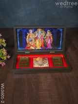 Paduka Prayer Box (Large) - Wl0601 Shri Ramar