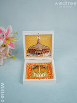 Paduka Prayer Box (Small) - Ayodhya Mandhir Wl4150-2