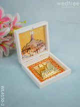 Paduka Prayer Box (Small) - Ayodhya Mandhir Wl4150-2