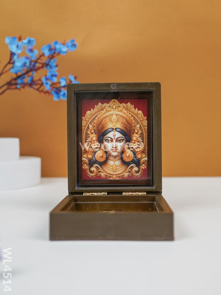 Paduka Prayer Box (Small) - Durga Wl4514