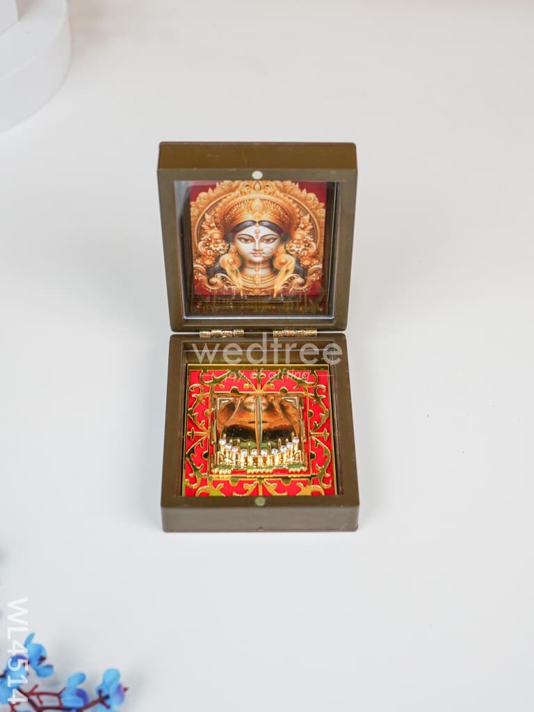 Paduka Prayer Box (Small) - Durga Wl4514