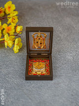 Paduka Prayer Box (Small) - Tirupathi Balaji Wl4249