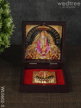 Paduka Prayer Box (Small) - Wl0602 Sai Baba