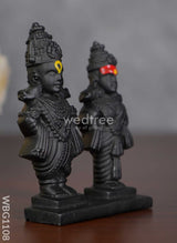 Polyresin Panduranga Rukmini Idol - 3 Inch Wbg1108 Divine Figurines