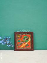 Parrot Glass Reverse Painting Frame - 4 X Inch Wl4610 Frames