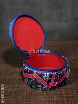 Patola Print Bangle Box - Wbg0349 Jewellery Holders