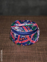 Patola Print Bangle Box - Wbg0349 Jewellery Holders