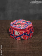 Patola Print Bangle Box - Wbg0349 Jewellery Holders