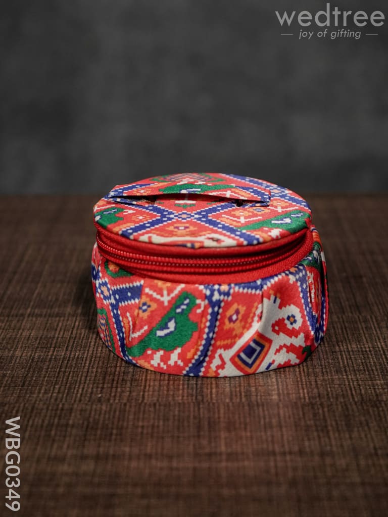 Patola Print Bangle Box - Wbg0349 Jewellery Holders