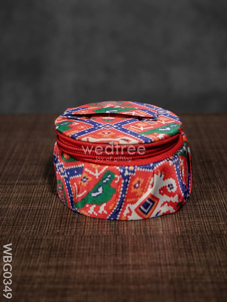 Patola Print Bangle Box - Wbg0349 Jewellery Holders