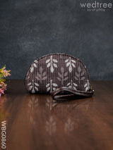 Patola Printed Fabric Clutch - Wbg0860 Clutches & Purses