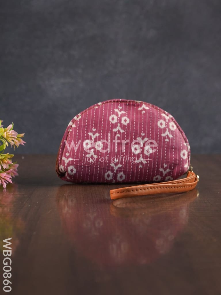 Patola Printed Fabric Clutch - Wbg0860 Clutches & Purses