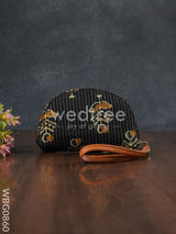 Patola Printed Fabric Clutch - Wbg0860 Clutches & Purses