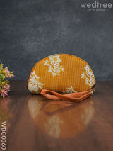 Patola Printed Fabric Clutch - Wbg0860 Clutches & Purses