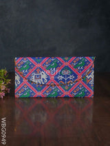 Patola Printed Fabric Purse - Wbg0949 Clutches & Purses