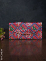 Patola Printed Fabric Purse - Wbg0949 Clutches & Purses