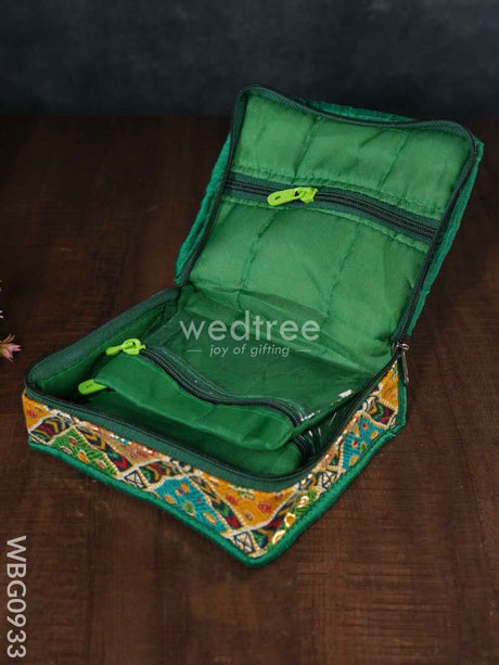 Patola Printed Jewel Organizer - Small Wbg0933 Jewellery Holders