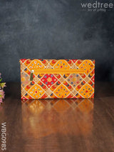 Patola Printed Purse - Wbg0985 Clutches & Purses