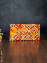 Patola Printed Purse - Wbg0985 Clutches & Purses